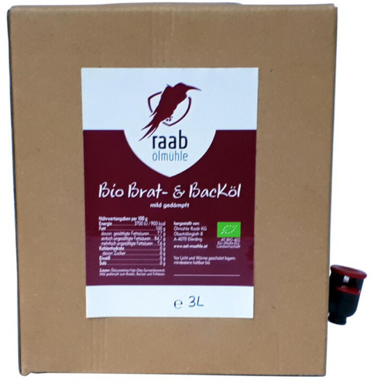 Brat- und Backöl Bag in Box 3l
