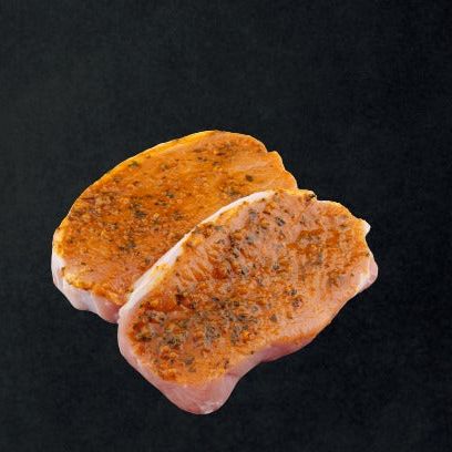 Kotelett mariniert 2 Stk ohne Knochen 400g