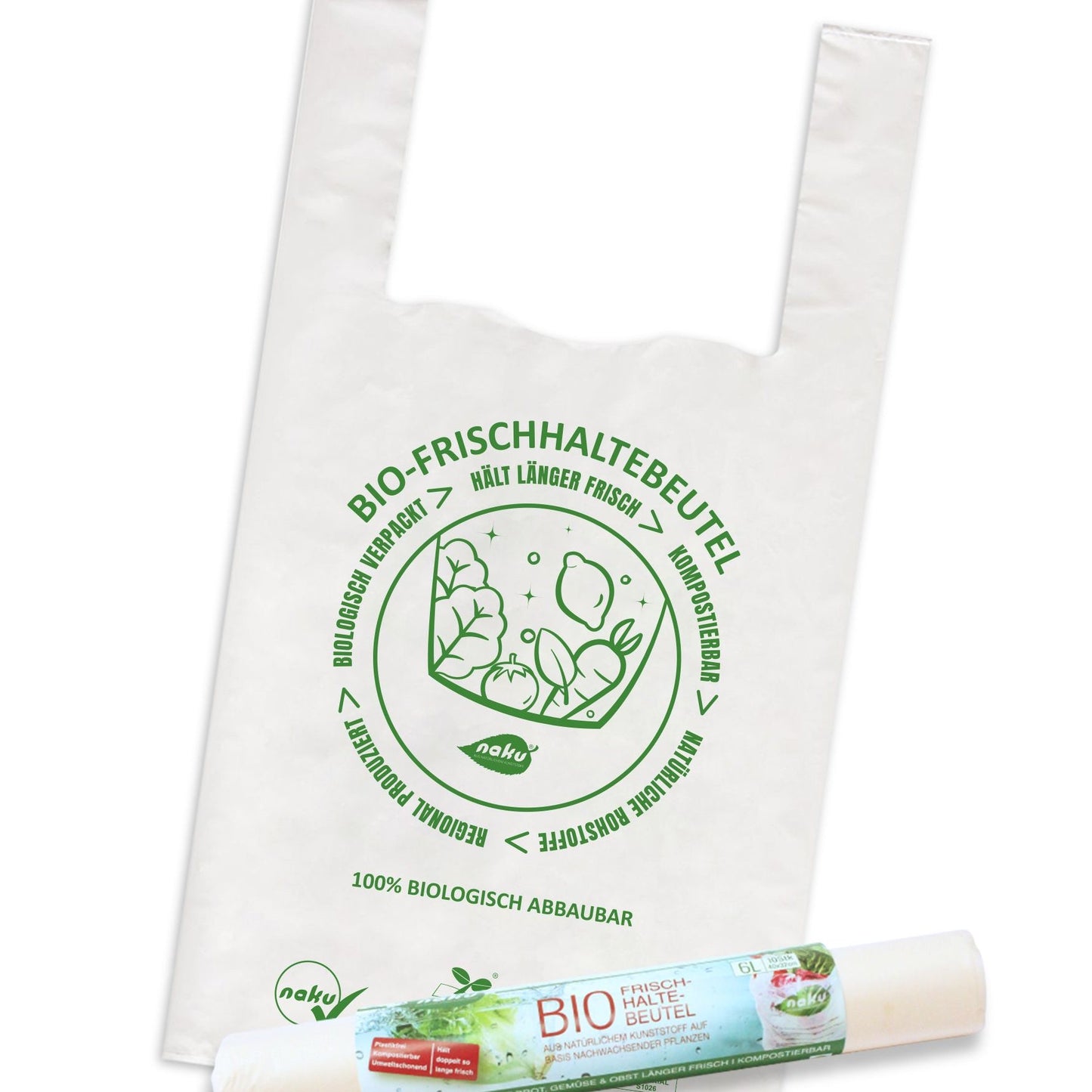 Frischhaltebeutel Bio-Kunststoff | 10Stk