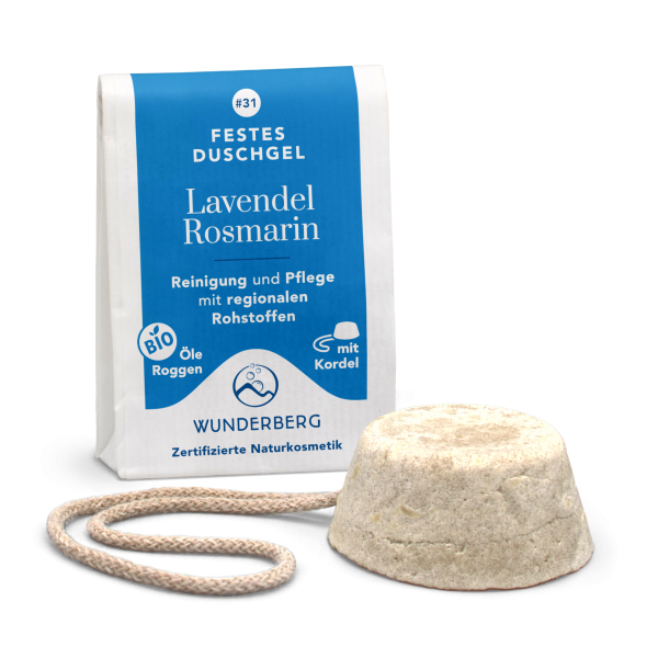 Festes Duschgel Lavendel & Rosmarin