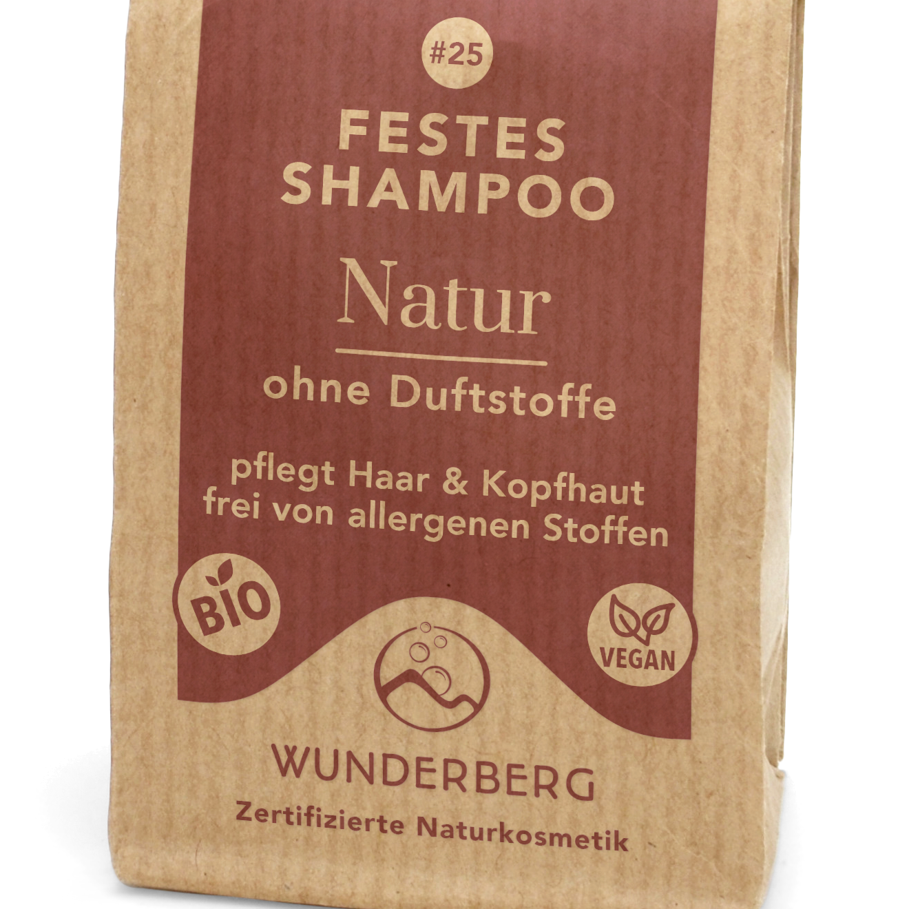 Festes Shampoo natur