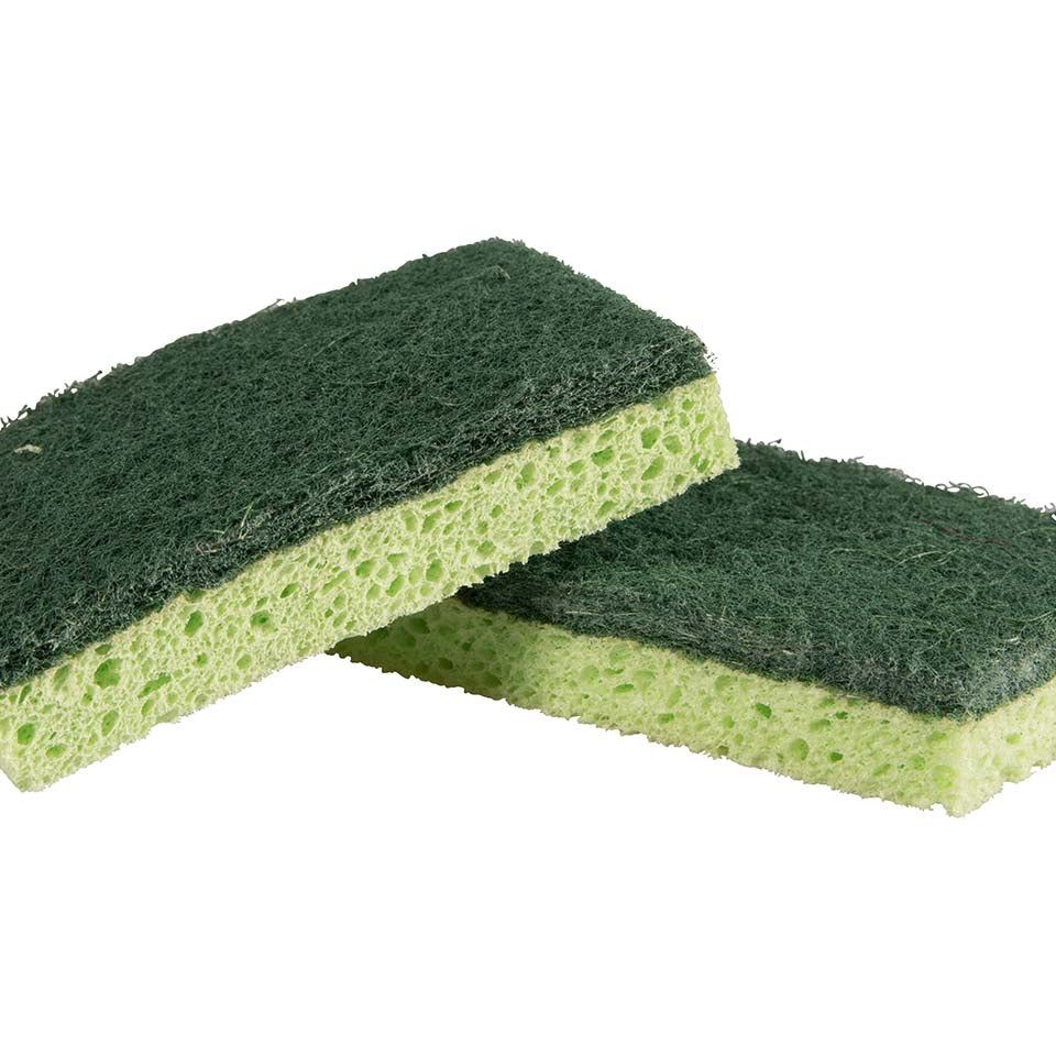 Scheuerschwämme mit Naturfasern 2 Stück