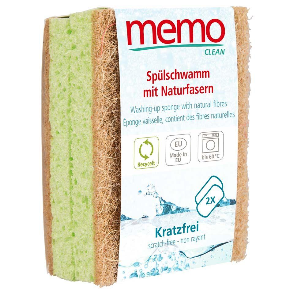 Spülschwämme mit Naturfasern 2 Stück