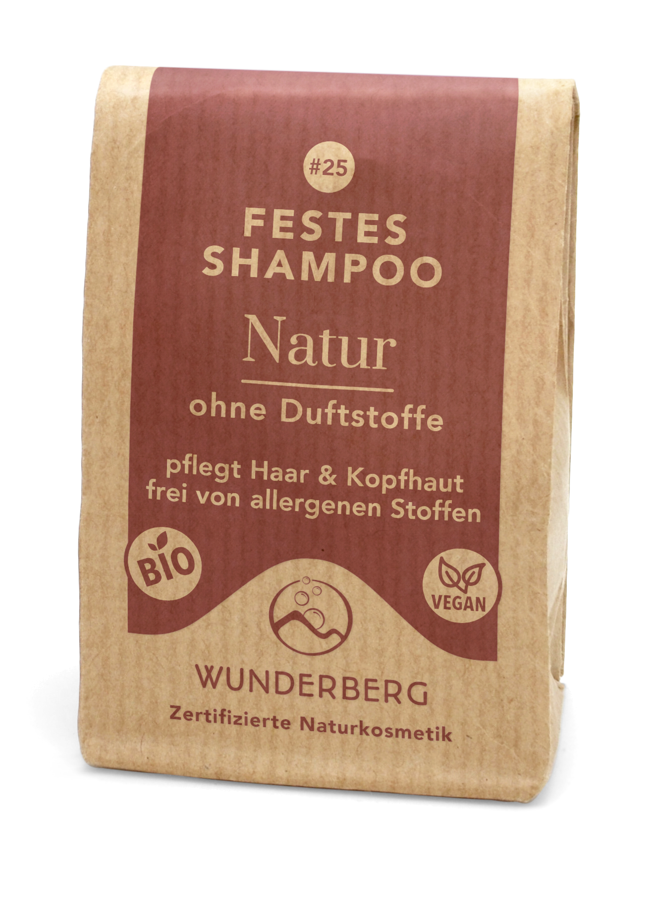 Festes Shampoo natur
